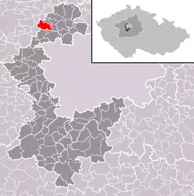 Localisation de Číčovice