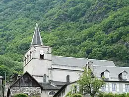 L'église Notre-Dame de Cierp.