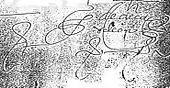 signature de Pedro Cieza de León