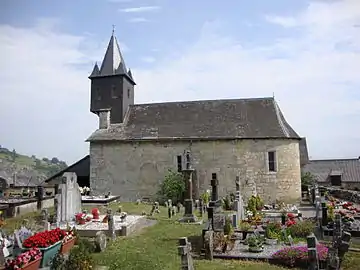 Camou-CihigueCihigue : église Notre-Dame(43° 07′ 18″ N, 0° 54′ 26″ O)