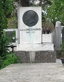 Tombe d'Emil Racoviță (†1947)