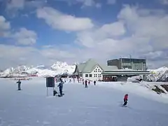 Pistes de ski du Zoncolan.