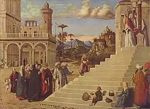 Présentation de la Vierge au Temple, v. 1495-1497Cima da Conegliano