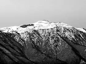 Vue du versant sud du monte Grappa.