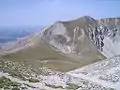 Vue de la Cima del Redentore depuis le Monte Vettore.