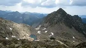 Vue de la cime de Baissette.