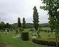 Vue du cimetière.