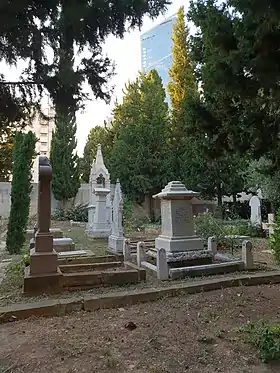 Le cimetière date du milieu du XIXe siècle.