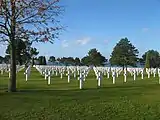 Cimetière américain de Colleville-sur-Mer.