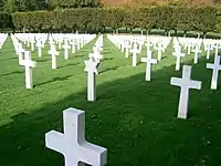 Cimetière militaire américain de Romagne-sous-Montfaucon.