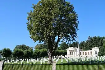 Cimetière américain.