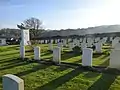 Vue du cimetière chinois de Saint-Étienne-au-Mont.