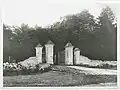 Porte principal du cimetière construit à la fin du XIXe siècle