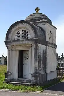 Chapelle Testenoire où sont inhumés Joseph Fabisch et Antoine Duclaux.
