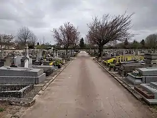 Le cimetière de Wissous.