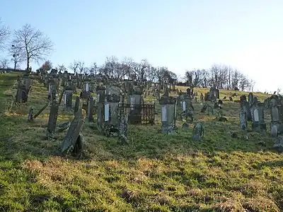 Cimetière juif d'Ettendorf.