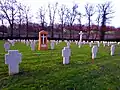 Cimetière militaire allemand de Chambière à Metz.