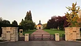 Nécropole française de Metz Chambière.