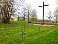 Cimetière militaire allemand de Azannes-et-Soumazannes.