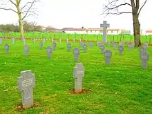 Cimetière militaire allemand de Mangiennes.