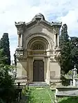 Mausolée de la famille  Chayes au cimetière juif dei Lupi (des Loups)