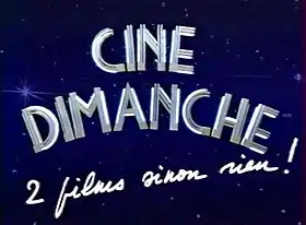 Ciné Dimanche : 2 films sinon rien !