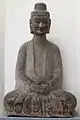 Bouddha en position de méditation, période des Wei du Nord.