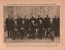 Description de l'image Cinquième gouvernement Alexandre Ribot - Le Pays de France.jpg.