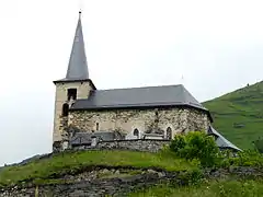 L'église Nativité-de-la-Sainte-Vierge.