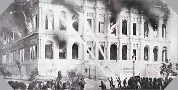 L'incendie du 10 janvier 1910.