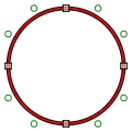 Les tracés CFF utilisent des splines de Bézier cubiques.