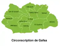 Carte de la circonscription.