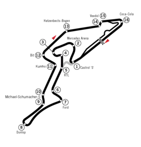 Nürburgring (1984, 1995-1996 et 1999-2007)