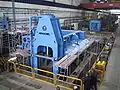 Cisaille hydraulique 1 250 tonnes Henschel