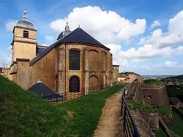 Église Saint-Martin dans la citadelle de Montmédy.