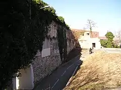 Vestiges du bastion du roi, vue de l'intérieur.