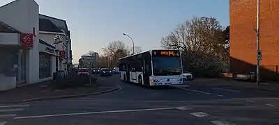 Mercedes Citaro Facelift n°32 de Keolis Delion sur la ligne 30 à Verneuil sur Seine.