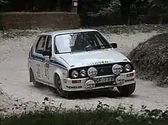 Citroën Visa Rallye Chrono (engagée au Trophée du même nom).