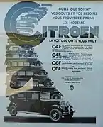 Publicité Citroën.