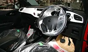 L'intérieur de la Citroën DS3 (Japon)