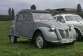 2 CV AZL, la 2 CV classique.