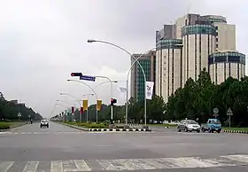 L'avenue Jinnah à Islamabad, la capitale politique du pays.