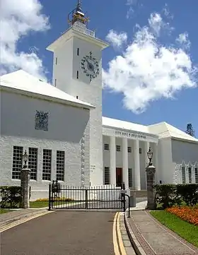 La capitale des Bermudes, Hamilton.