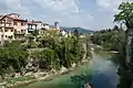 Le Natisone vu du Ponte del Diavolo à Cividale del Friuli.