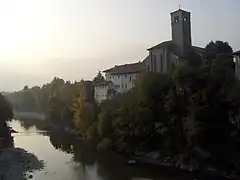 Le Natisone sous San Francesco à Cividale del Friuli.