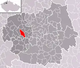 Localisation de Čížkovice