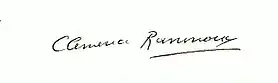 signature de Clémence Ramnoux