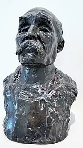 Georges Clemenceau vu par Auguste Rodin, Musée de l'Orangerie, Paris.