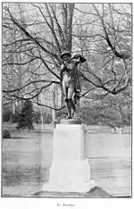 Le faucheur par Gumery, photographie de Clément Maurice, 1897.