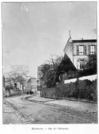 La rue en 1897…